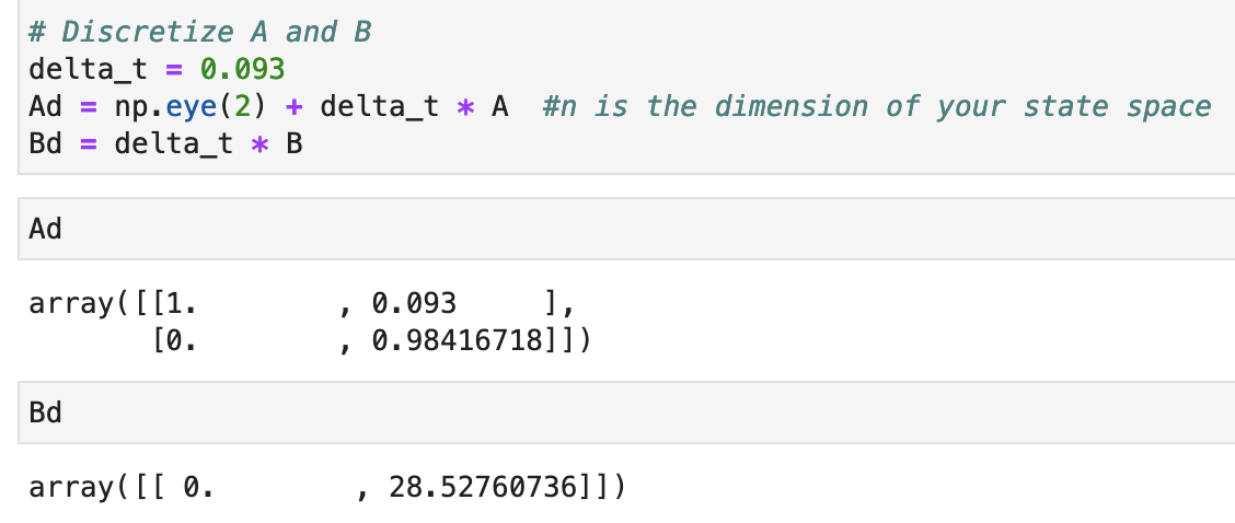 Discretized Matrices